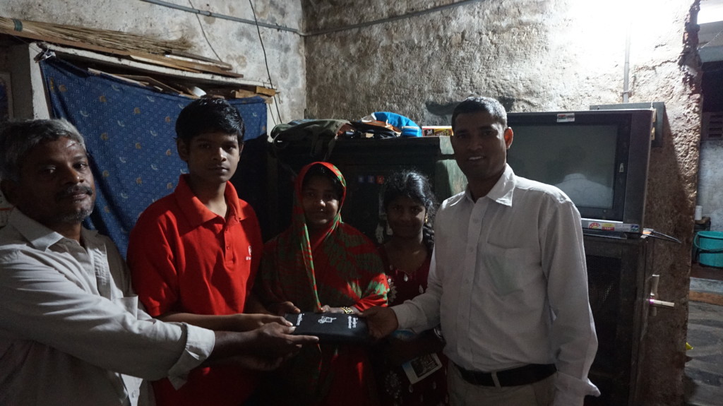 Child leads family to Jesus photo