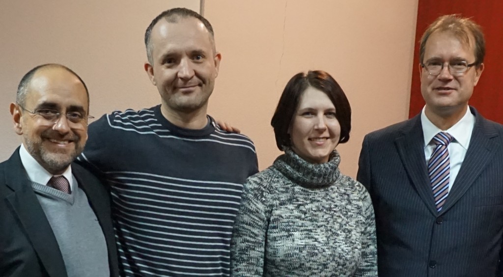 L-R Eliezer, Mischa, Svetlana, Philip