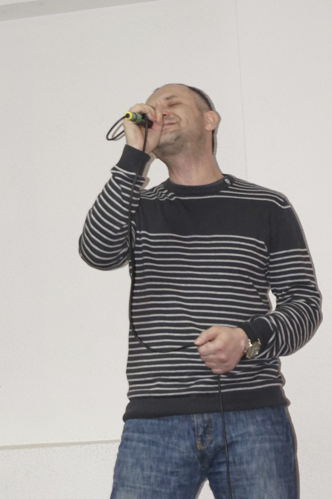 Mischa singing at our meetings…. the first time that he has sung a worship song since he left church.