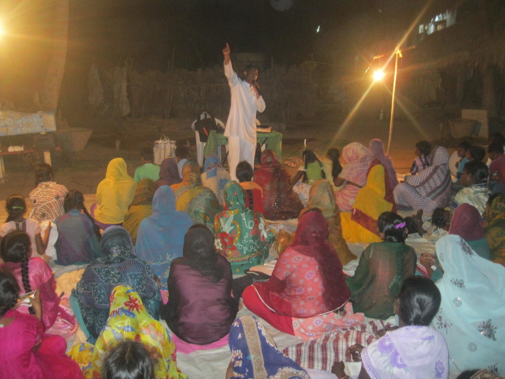 In spite of death threats, Pr Joseph boldly proclaimed the Gospel, and 50 people accepted Jesus Christ.