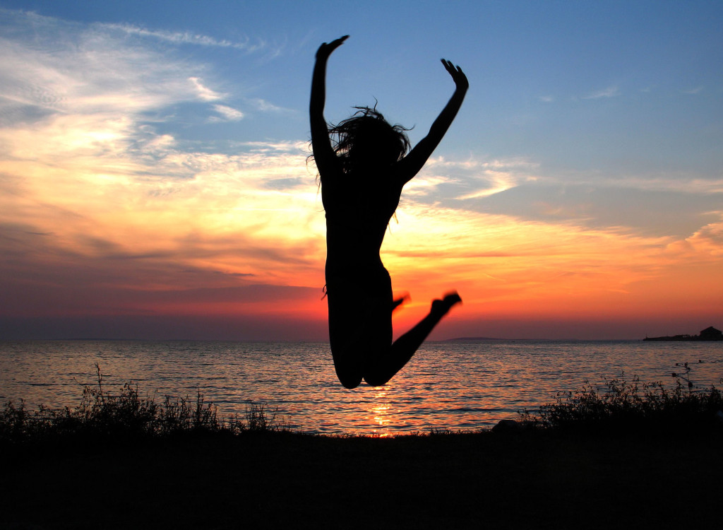 Image result for girl jumping with joy
