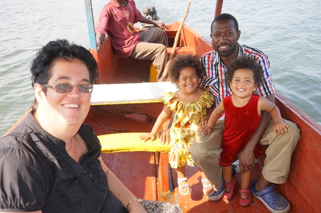 Teresha and her family