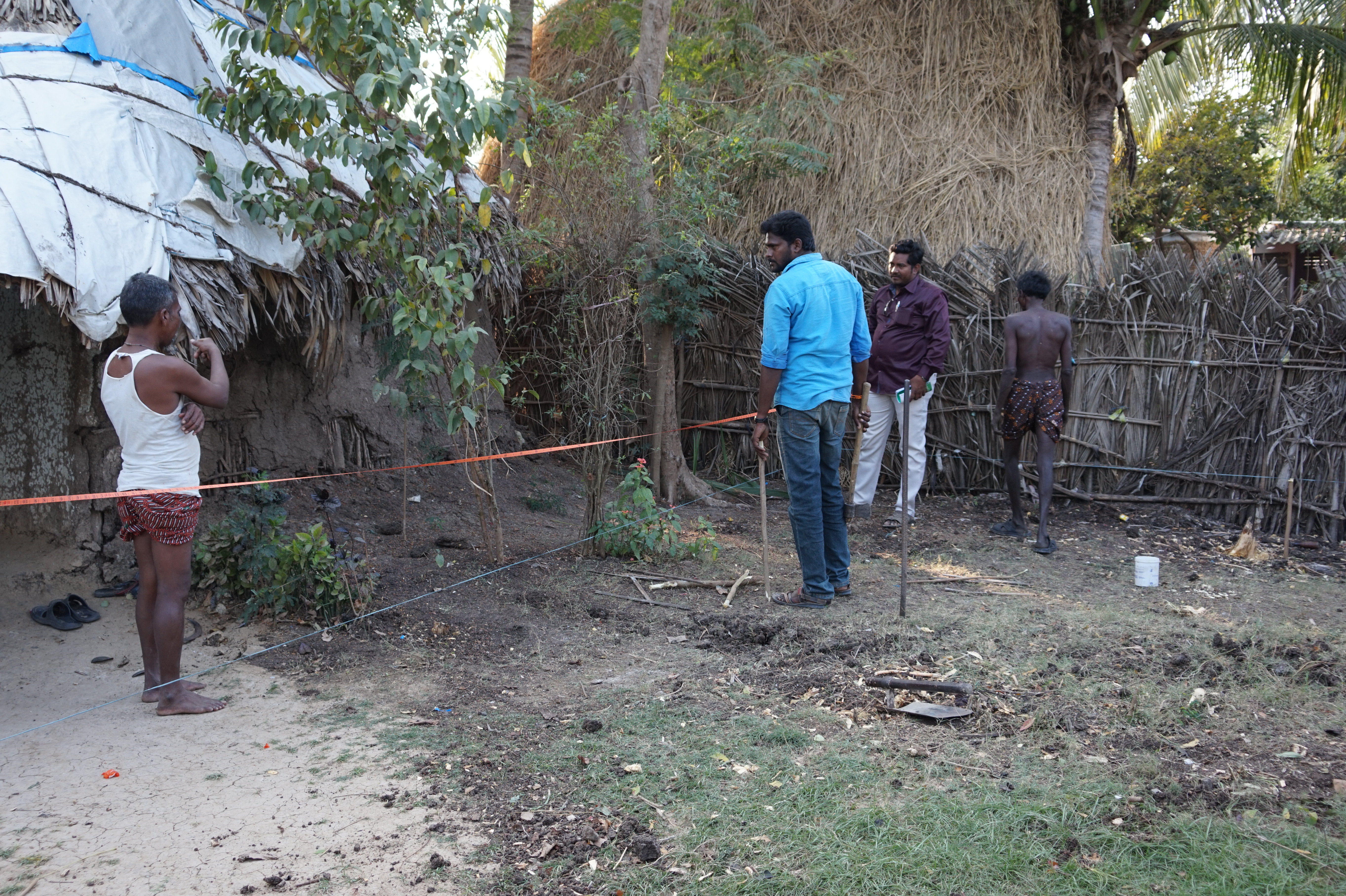 The land is in a good location for people from Moturu and surrouding areas to come and hear the Good News
