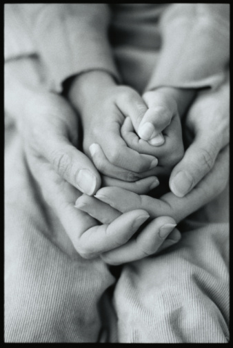 Mother and Son Praying Together